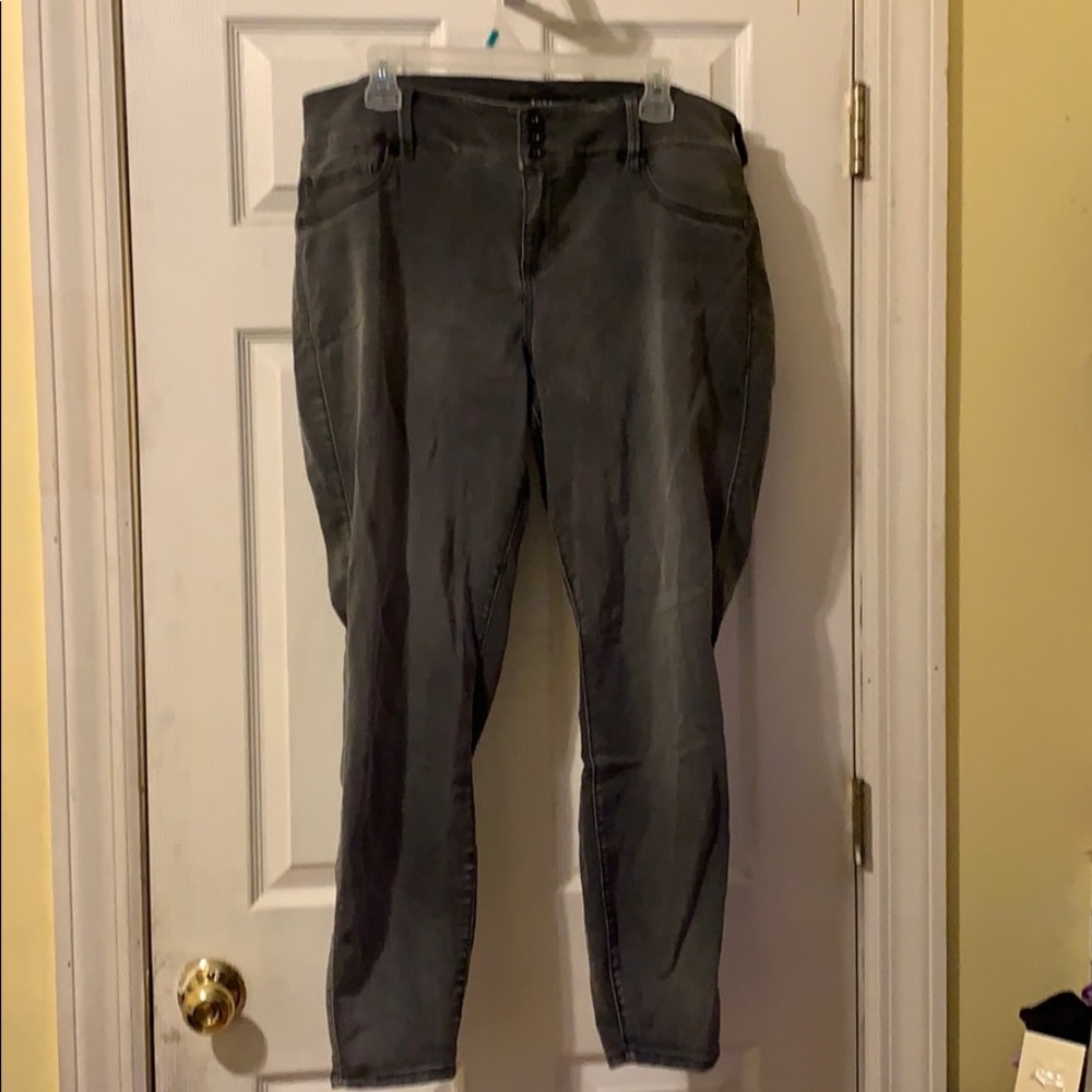 Grey Skinny Jeans